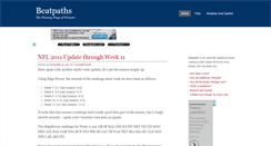 Desktop Screenshot of beatpaths.com